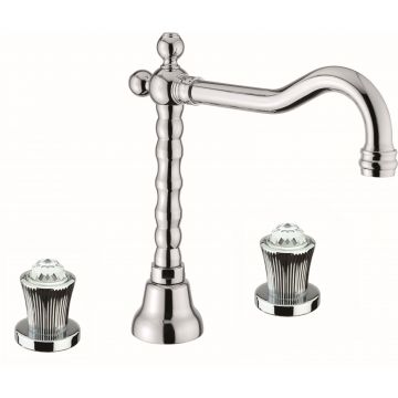 Смеситель для раковины Fiore (Фиоре) Venere Sky (Swarovski) 13CR0637, хром