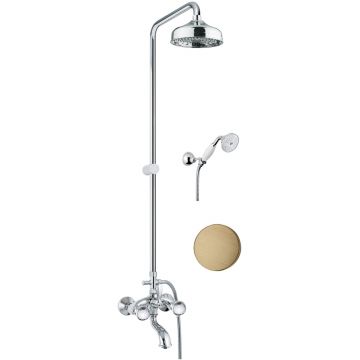 Душевая система Fiore (Фиоре) XT SKY (SWAROVSKI) 17ZZ0615, бронза