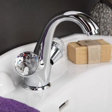 Смеситель для раковины Fiore Xt Sky (Swarovski) 17CR0623, хром