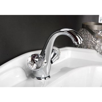 Смеситель для раковины Fiore Xt Sky (Swarovski) 17CR0623, хром