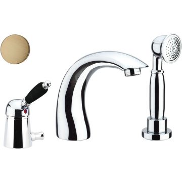 Смеситель на борт ванны Fiore (Фиоре) Imperial Black 89ZZ5105, бронза