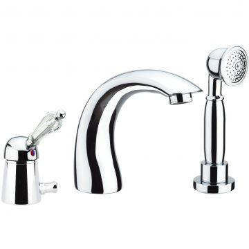 Смеситель на борт ванны Fiore (Фиоре) Imperial-Sky (Swarovski) 82CR5105, хром