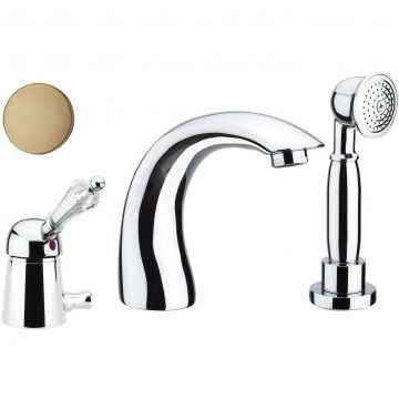 Смеситель на борт ванны Fiore (Фиоре) Imperial-Sky (Swarovski) 82ZZ5105, бронза