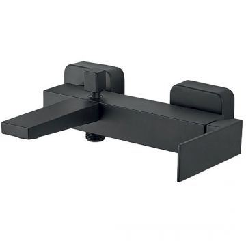 Смеситель на борт ванны Fiore (Фиоре) Kube 100NN8551, черный