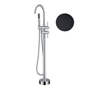 Напольный смеситель для ванны Fiore (Фиоре) XENON 44NN5145, черный