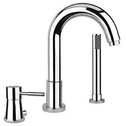 Смеситель на борт ванны Fiore (Фиоре) Xenon 44CR5155, хром