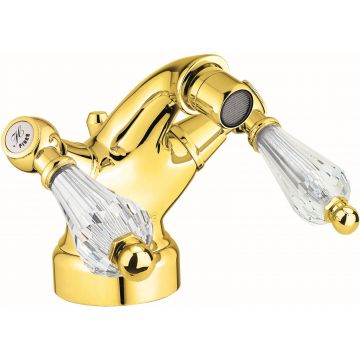 Смеситель для биде Fiore (Фиоре) Gioielli (Swarovski) 08OO0632, золото