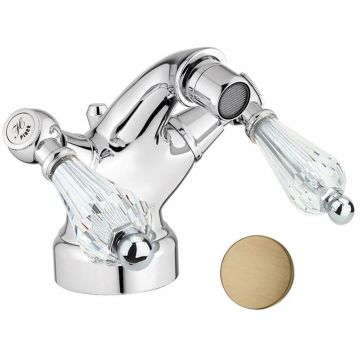 Смеситель для биде Fiore (Фиоре) Gioielli (Swarovski) 08ZZ0632, бронза