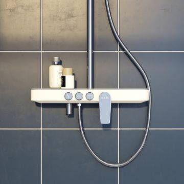 Душевая система Iddis (Иддис) для ванны с верхним душем Shelfy SHESB3Fi06