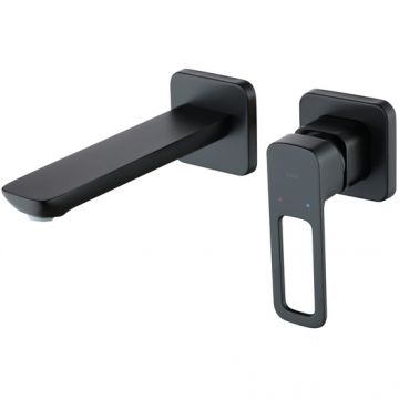 Смеситель Iddis (Иддис) встраиваемый для умывальника черный матовый Slide SLIBL00i65