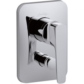 Смеситель для ванны Jacob Delafon (Якоб Делафон) Aleo+ E98718-CP хром (внешняя часть)