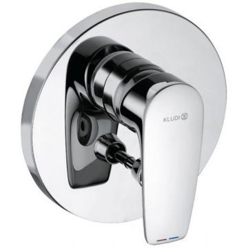 Смеситель (внешняя часть) для душа Kludi (Клуди) Pure&Solid хром 344190575