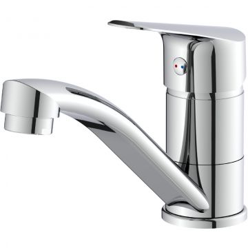 Смеситель Lemark (Лемарк) Partner для раковины с поворотным изливом, хром LM6507C