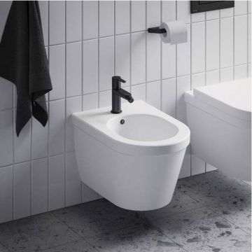 Смеситель для биде Ravak (Равак) Puri PU 055.20 (X070189) с донным клапаном, черный