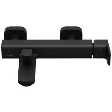 Смеситель для ванны Ravak (Равак) 10 Free (X070152) Черный матовый