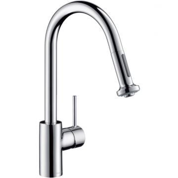 Смеситель для кухонных моек Hansgrohe (Хансгрое) Talis S хром (14877000)
