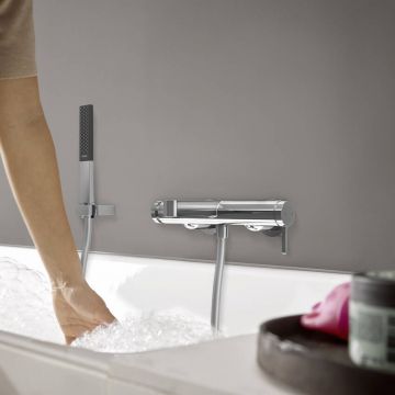 Смеситель для ванн, для душа Hansgrohe Finoris хром (76420000)