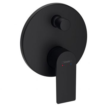 Смеситель для ванны Hansgrohe (Хансгрое) Rebris E (внешняя часть), 72468670 черный матовый