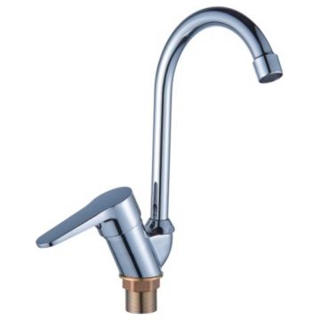 Смеситель для кухни с высоким изливом Potato (Потато) Хром (P57271)