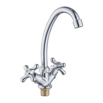 Смеситель для кухни с высоким изливом Cronwil (Кронвил) CD340-49 хром