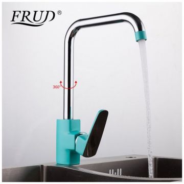 Смеситель для кухни Frud R303 R40303 бирюзовый