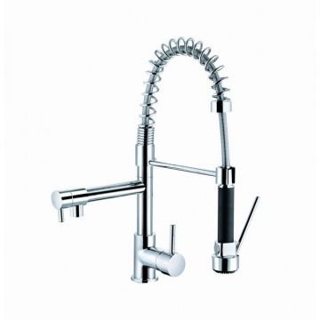 Смеситель для кухни с гибким изливом Fashun (Фашун) A4452, хром