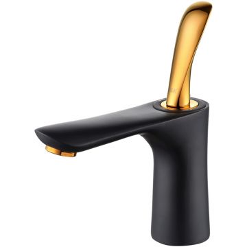 Смеситель для раковины DK (ДК) Venice Baciano (DA1032159) Черный, золото