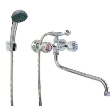 Смеситель для ванны с душем ПСМ-Профсан Евро PSM-157-48 тип См-ВУДРНШлА хром