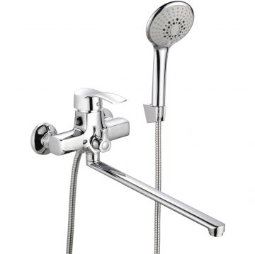 Смеситель для ванны с душем Профсан (Profsan) Модерн PSM-777-023 хром