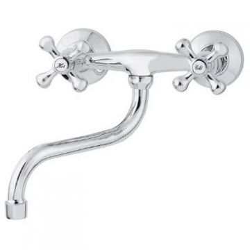 Смеситель для кухни Tsarberg (Царьберг) настенный (TSB-235-95) тип См-МДРНА, См-УмДРНА хром