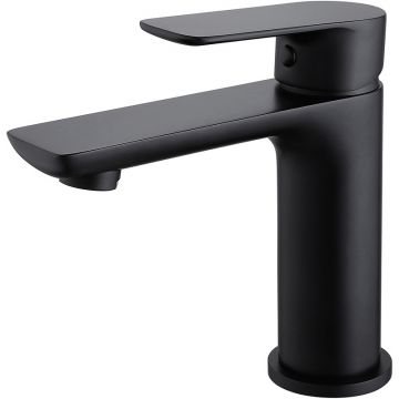 Смеситель Abber (Аббер) Weiss Insel AF8010B для раковины, черный матовый