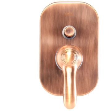 Смеситель для душа встраиваемый Webert Aurora AU860101060, медь