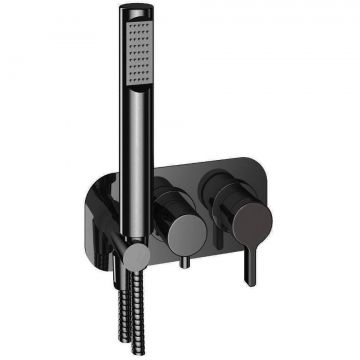 Смеситель для душа встраиваемый Webert Coral CO860512560, черный