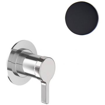 Смеситель для душа встраиваемый Webert (Веберт) Coral CO880101560, черный