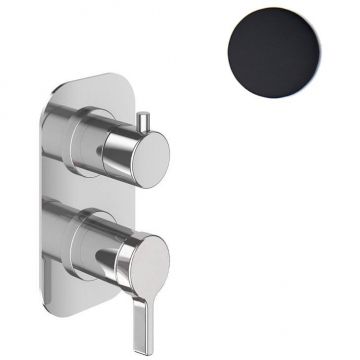 Смеситель для душа встраиваемый Webert (Веберт) Coral CO880601560, черный