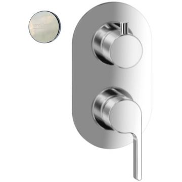 Смеситель для душа встраиваемый Webert (Веберт) DoReMi DR860101345, никель