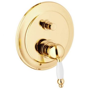 Смеситель для душа встраиваемый Webert (Веберт) Dorian DO860101010, золото