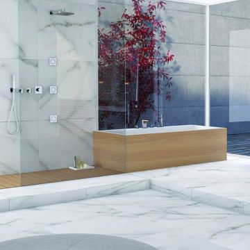 Смеситель для душа встраиваемый с термостатом Webert (Веберт) Living LV972101015, хром