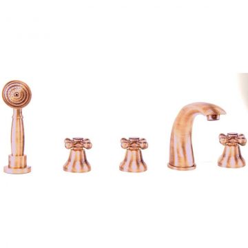 Смеситель на борт ванны Webert (Веберт) Armony AM730401060, медь