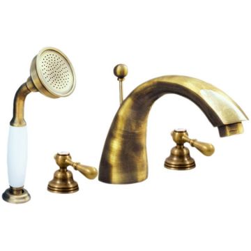 Смеситель на борт ванны Rav Slezak (Рав Слезак) Morava MK469.5SSM, бронза