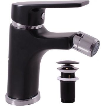 Смеситель для биде Rav Slezak (Рав Слезак) Colorado CO145.5KCMATC, черный/хром