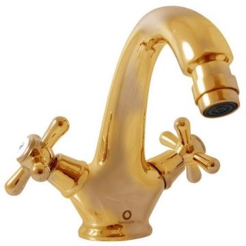 Смеситель для биде Rav Slezak (Рав Слезак) Morava MK143.5KZ, золото