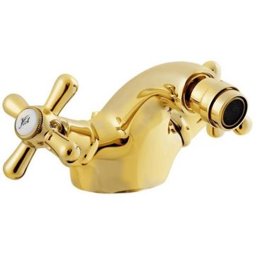 Смеситель для биде Rav Slezak (Рав Слезак) Morava MK145.5KZ, золото