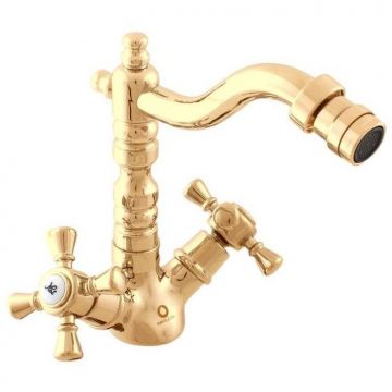 Смеситель для биде Rav Slezak (Рав Слезак) Morava MK320.5/9Z, золото