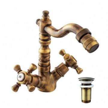 Смеситель для биде Rav Slezak (Рав Слезак) Morava MK321.5/9SM, бронза