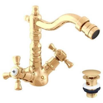 Смеситель для биде Rav Slezak (Рав Слезак) Morava MK321.5/9Z, золото