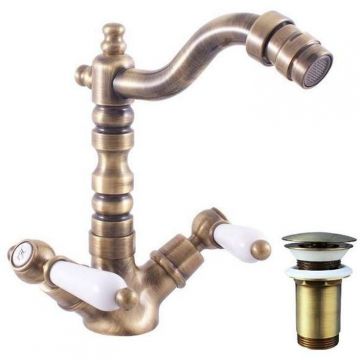 Смеситель для биде Rav Slezak (Рав Слезак) Morava MK521.5/9SM, бронза