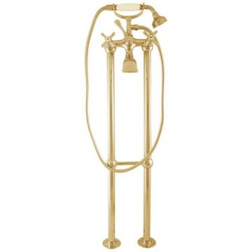 Смеситель для ванны Rav Slezak (Рав Слезак) Morava MK650.5/2Z, золото