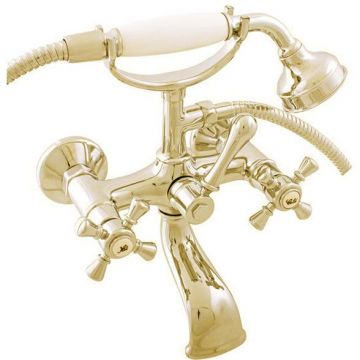 Смеситель для ванны Rav Slezak (Рав Слезак) Morava MK760.5/2Z, золото
