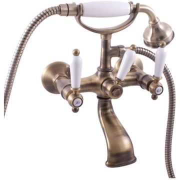 Смеситель для ванны Rav Slezak (Рав Слезак) Morava MK859.5/2SM, бронза